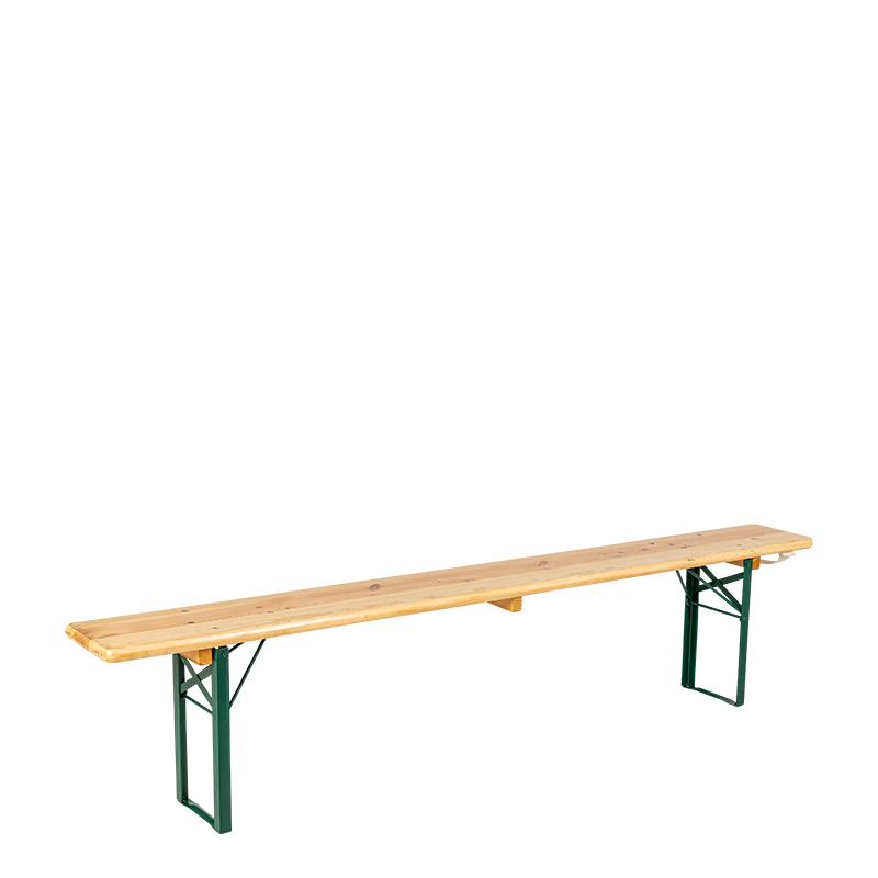 Banco de madera Alt. 47 L 220 P 25 cm