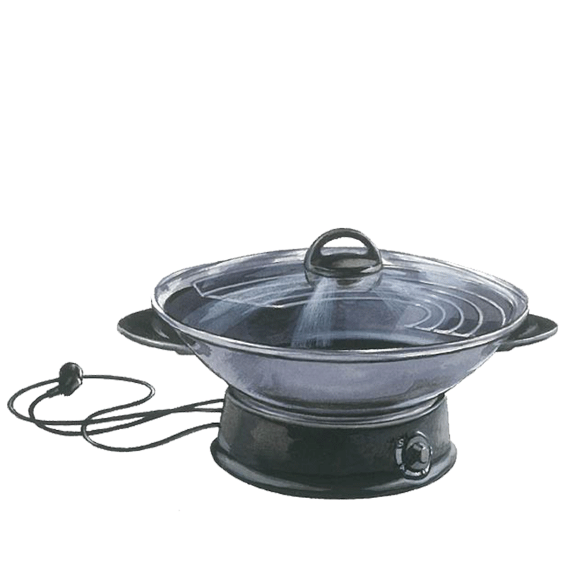 Wok eléctrico Ø 36 cm - 1400 w - 220 v
