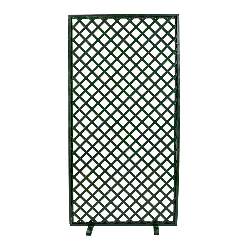 Biombo enrejado verde 100 x 200 cm