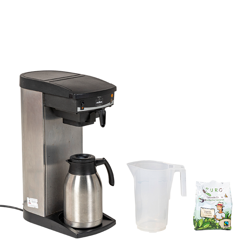 Màquina de café isotérmico + 1 paquete de 4 dosis