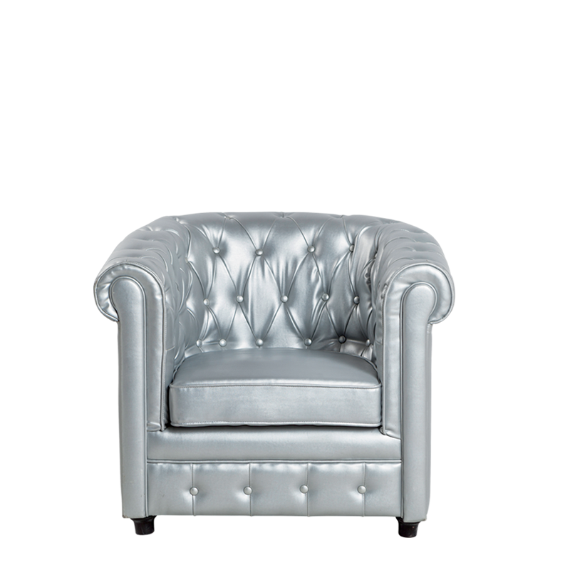 Sillón Chesterfield L 82 P 75 H 75 cm