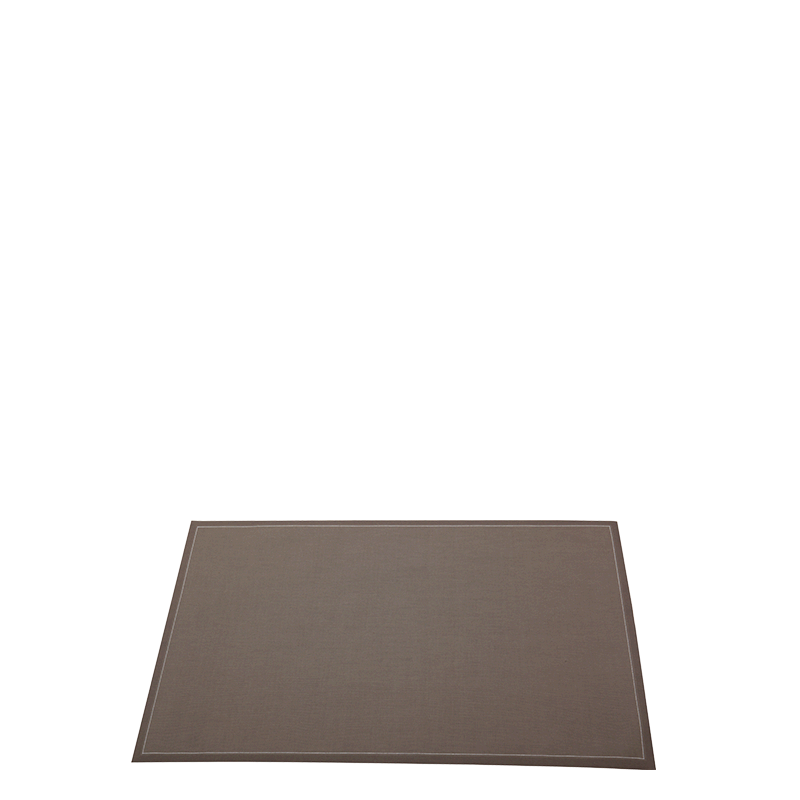 Set de mesa tela chocolate 48 x 32 cm (por 30)