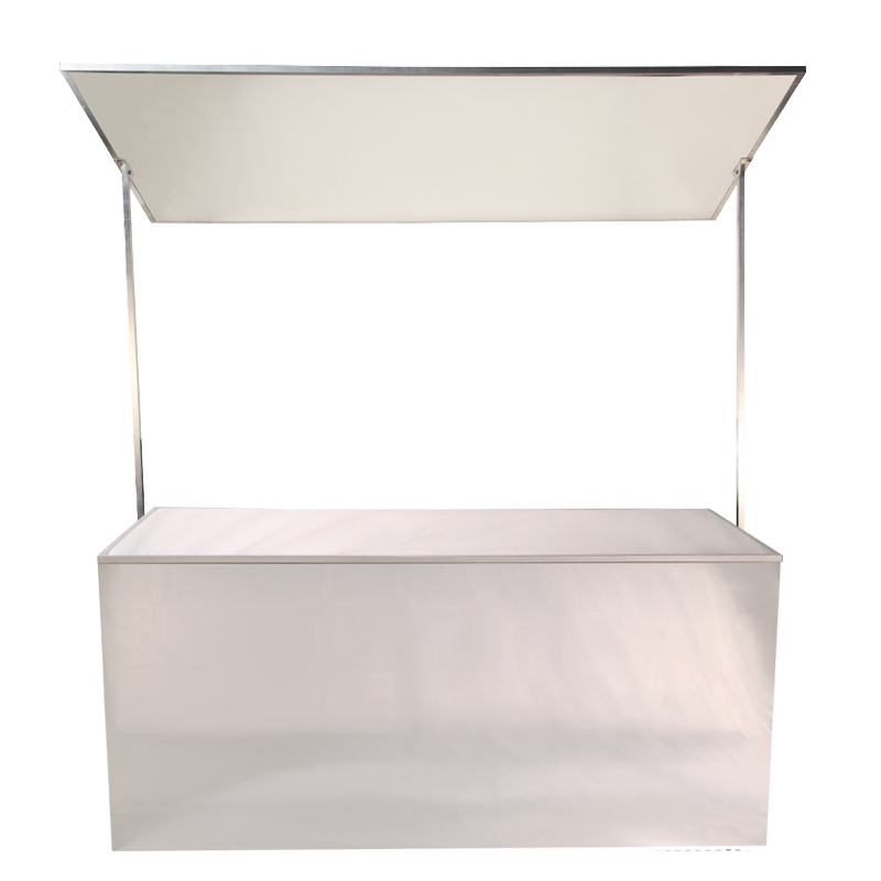 Buffet plegable espejo100 x 200 cm con tejado espejo