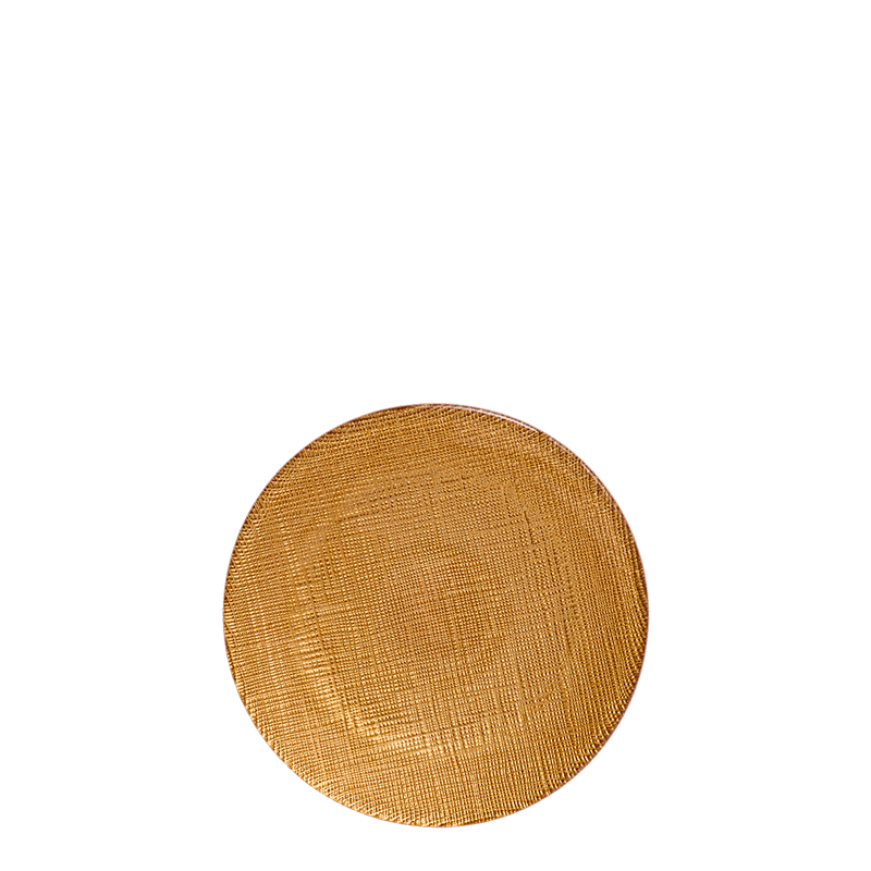 Plato de pan Strass oro Ø 14 cm