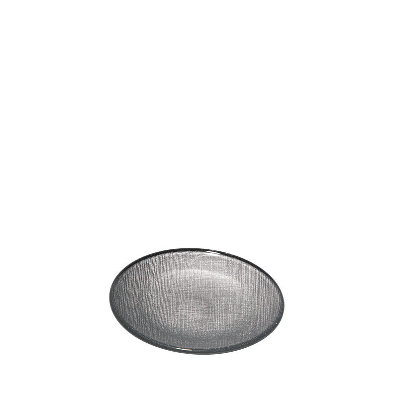 Plato de pan Strass plata Ø 14 cm