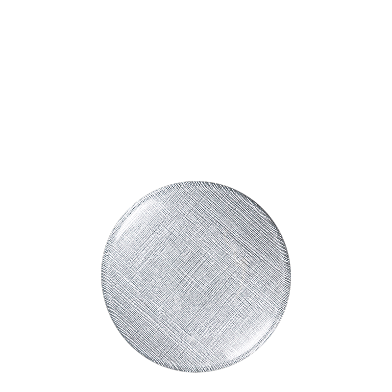 Plato de pan Strass plata Ø 14 cm