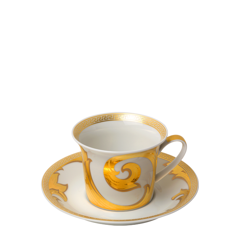 Taza y plato de té Versace 25 cl