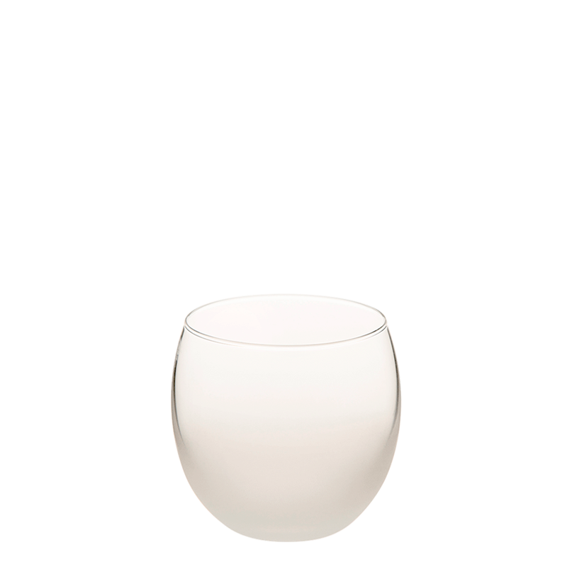 Burbuja escarchada blanca Ø 6.5 cm H 6.5 cm 15 cl