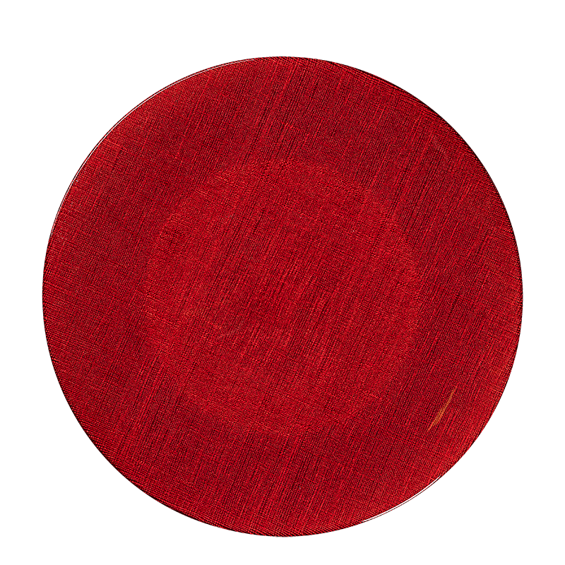 Plato de presentación rojo Ø 32 cm