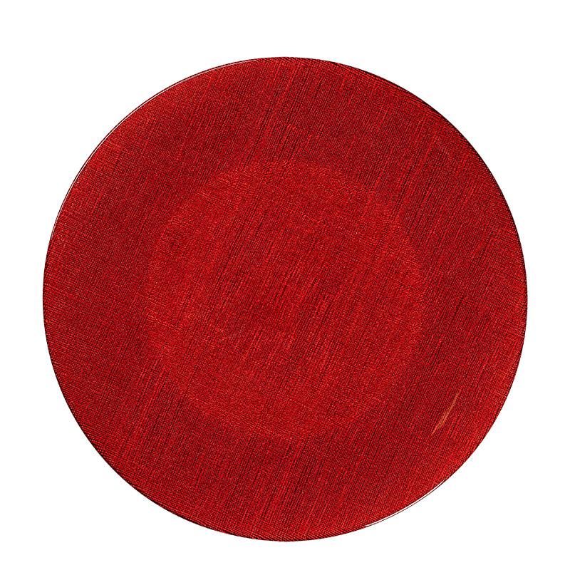 Plato de presentación rojo Ø 32 cm
