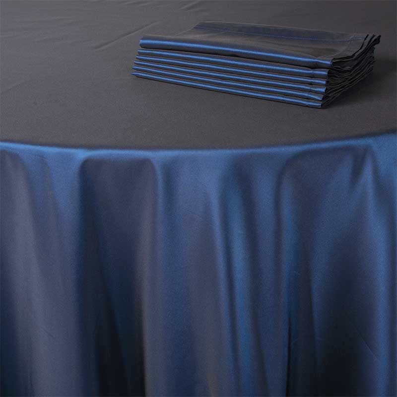 Servilletta de mesa Toscana Azul Noche 60 x 60 cm