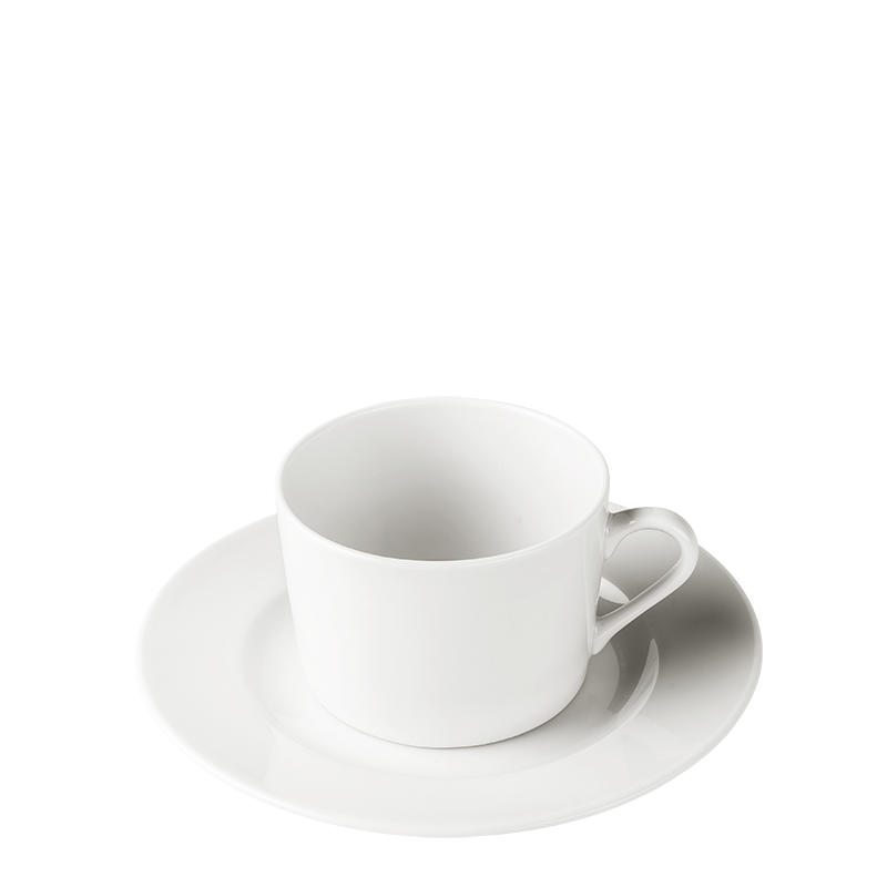 Taza y plato de té Harmony 20 cl