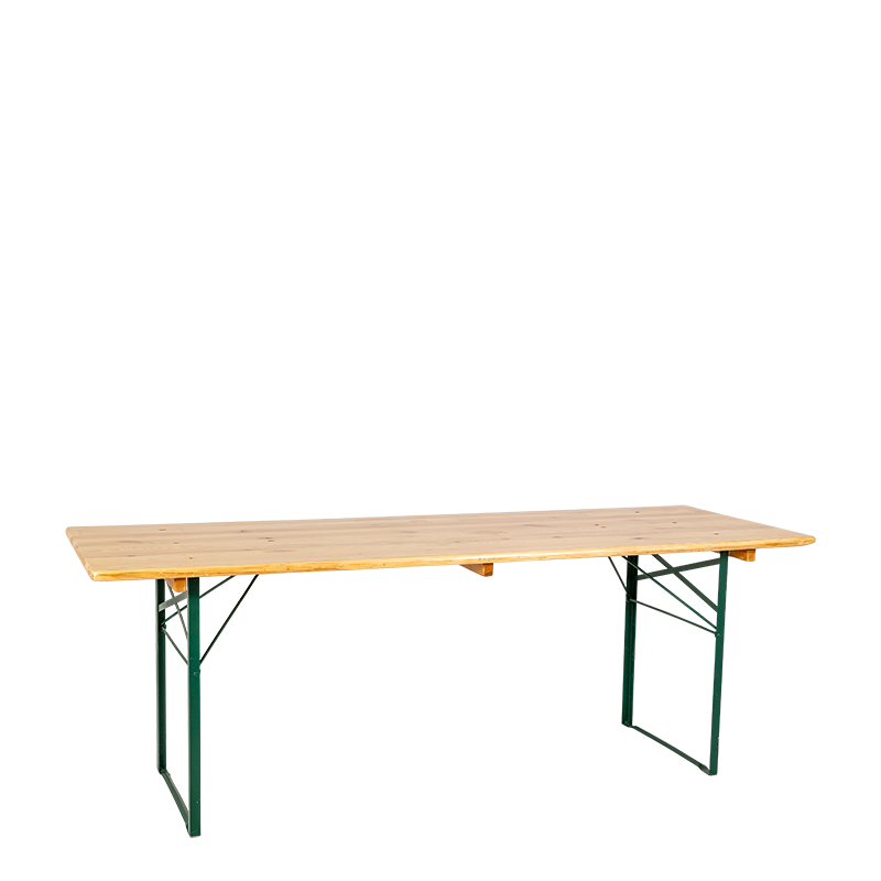 Mesa de feria 80 x 220 cm  Alt. 78 cm