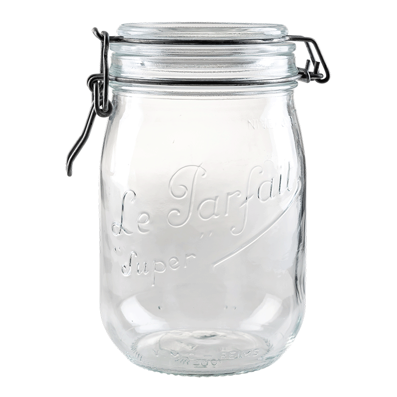 Bote "Le Parfait" vintage Alt. 18 cm L 10 cm