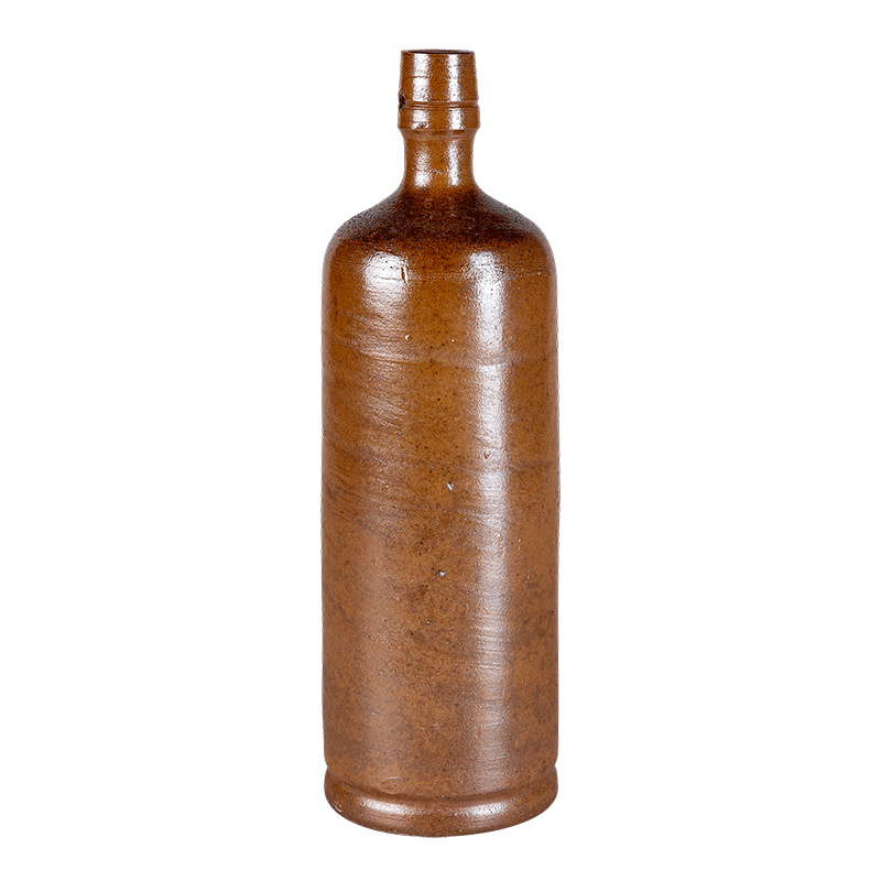 Botella en gres vintage