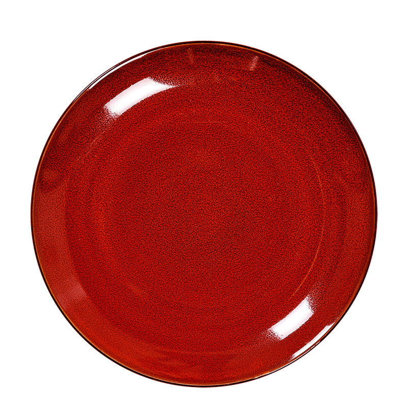 Plato llano Corfou rojo Ø 26 cm