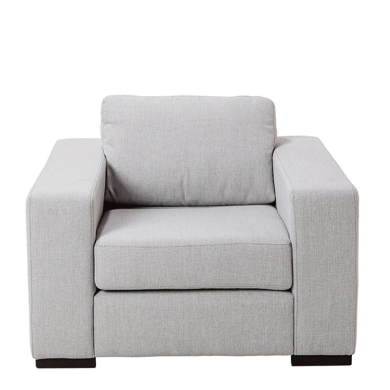 Sillón Loft gris 98 x 80 cm Alt. 73 cm