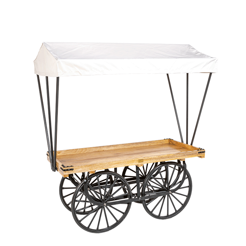 Carrito de mercado 104 x 175 cm Alt. 205 cm