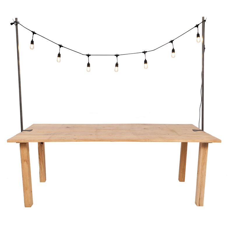 Arco pinza mesa rectangular