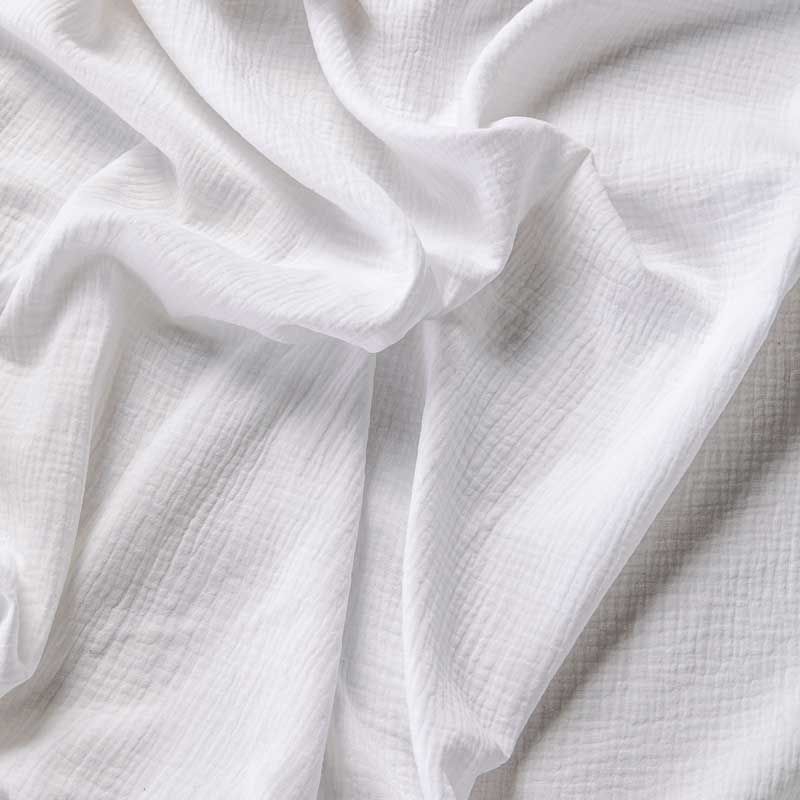 ML de gasa de algodón blanca L 130 cm