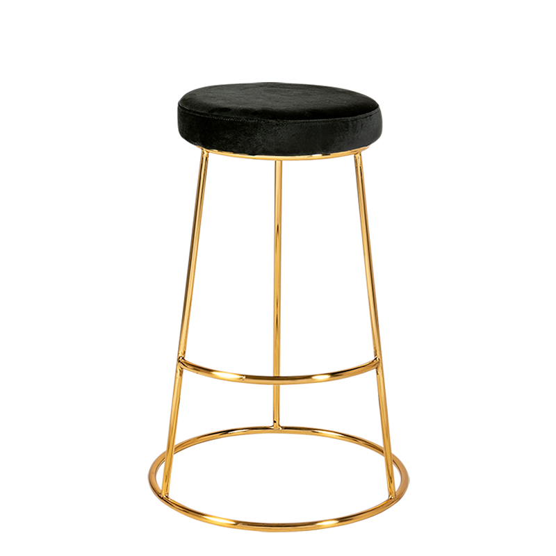 Taburete Julieta negro Alt. 80cm