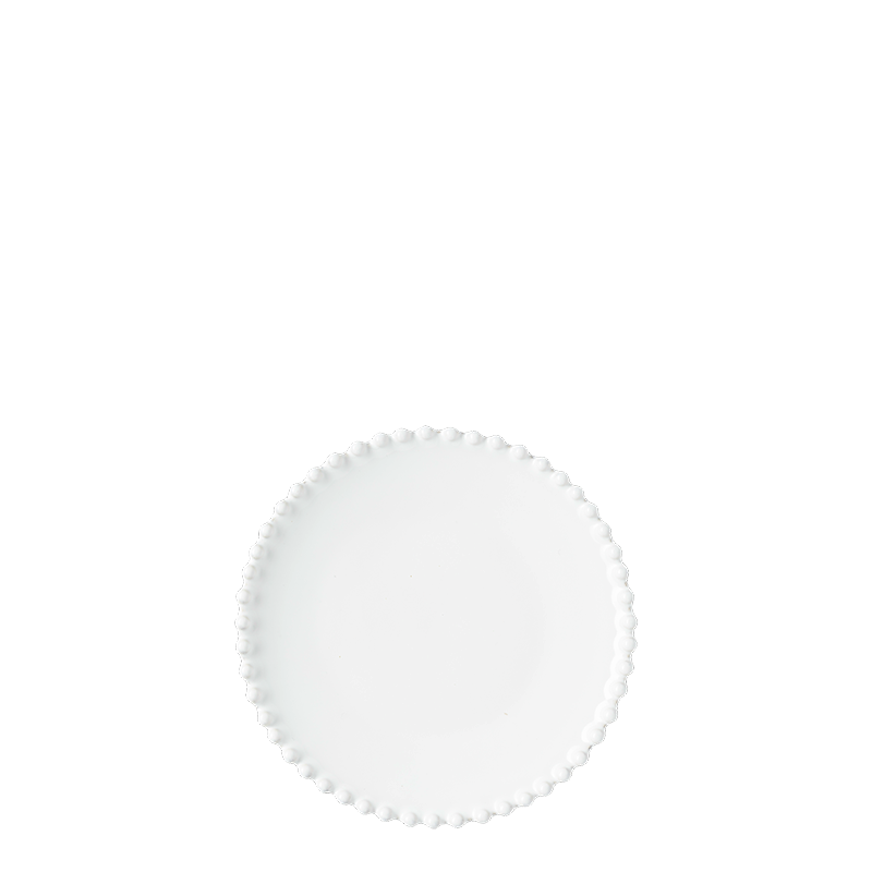 Plato de pan nacarado perla Ø 17 cm