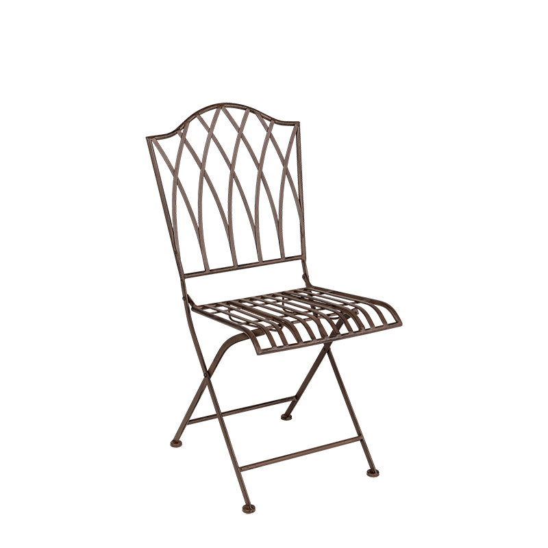Silla Florencia de hierro forjada