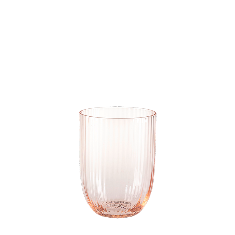 Vaso Milano rosa 27 cl