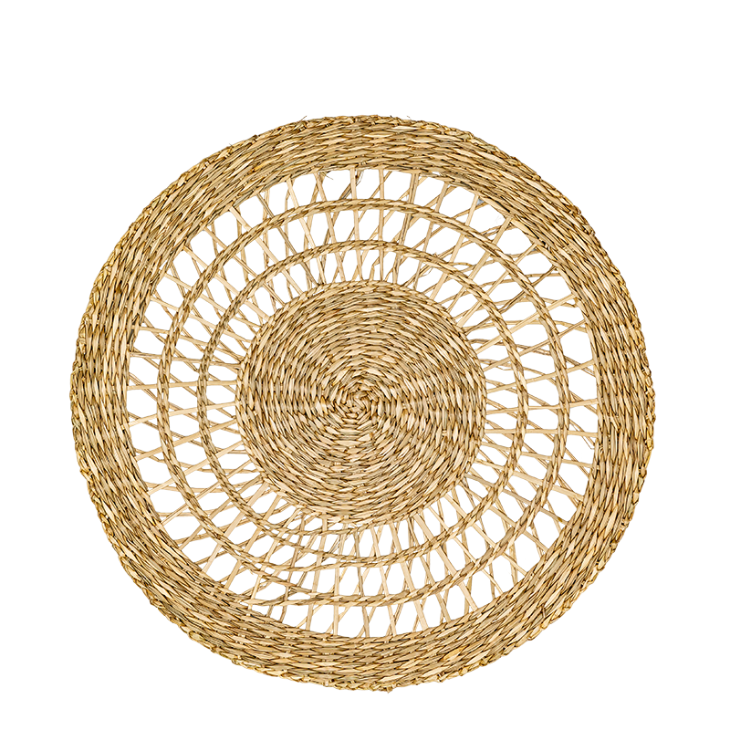 Bajoplato encaje de yute Ø 35 cm