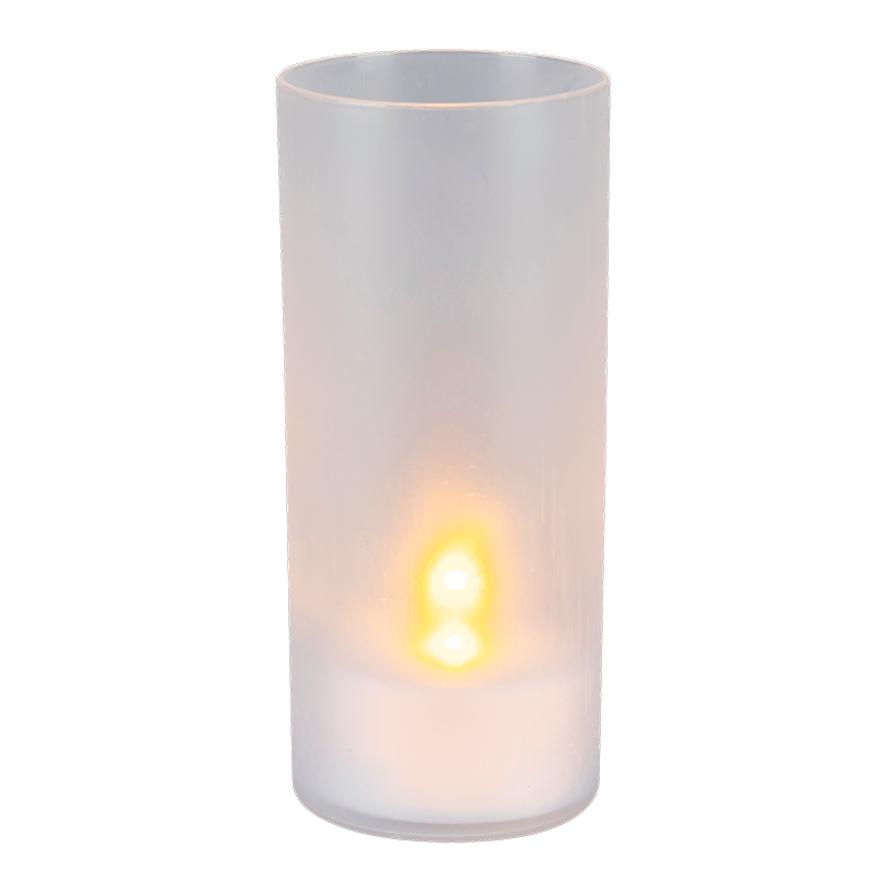 Fotóforo con vela Led Ø 4,5 cm H 10 cm