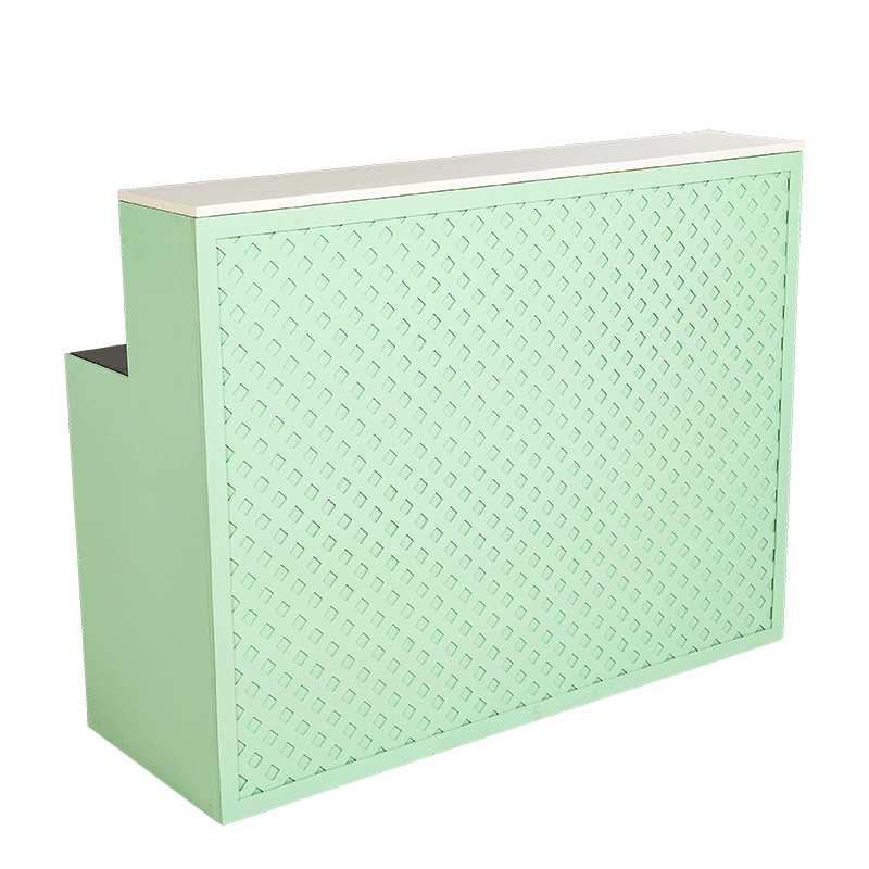 Barra plegable Rejilla Verde 55 x 150 cm Alt. 115 cm