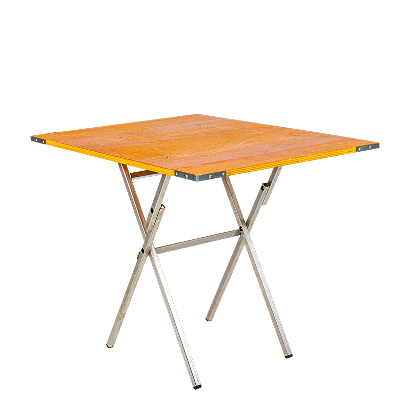 Mesa auxiliar 70 x 90 cm. con patas de tijera