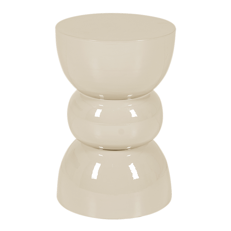 Puf Totem crudo Ø 30 cm H 46 cm