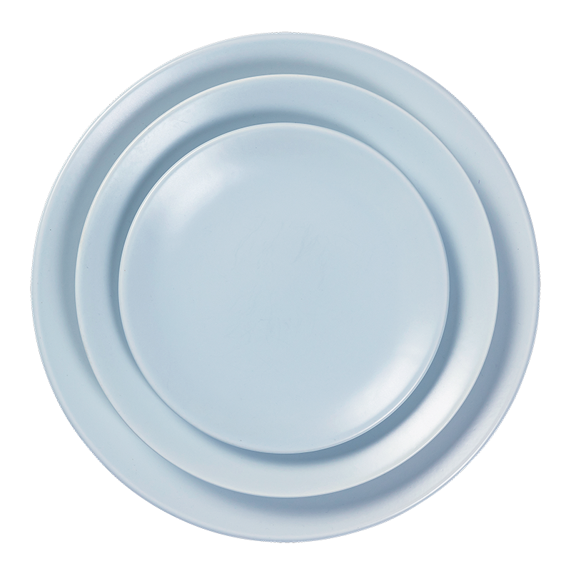 Platos Azul pastel