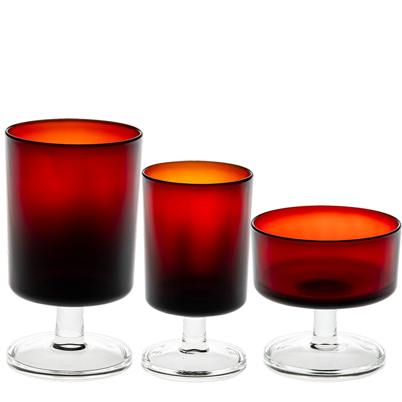 Copas Vintage Suecia rojo