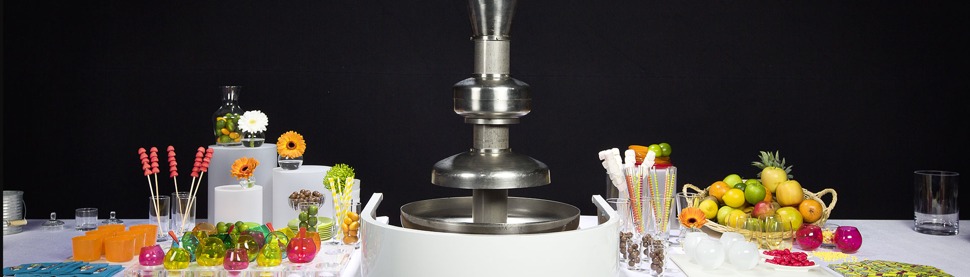 fuente de chocolate