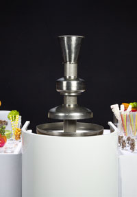 fuente de chocolate